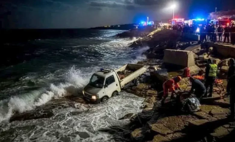 Bizerte. Plage rocheuse