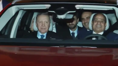 Cadeau de Erdogan à Sissi une voiture éléctrique Turque