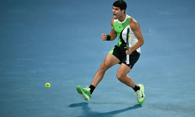 Carlos Alcaraz finale open australie 2026