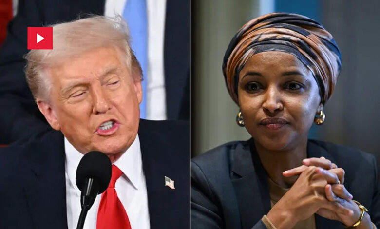 Donald Trump Ilhan Omar