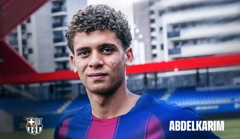 Hamza Abdelkarim fc barcelone