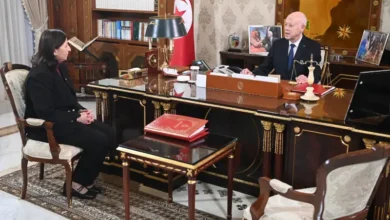 Kais Said et Saraha Zaafrani Zenezri