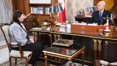 Kais Saied Sarah Zaafrani Zenezri