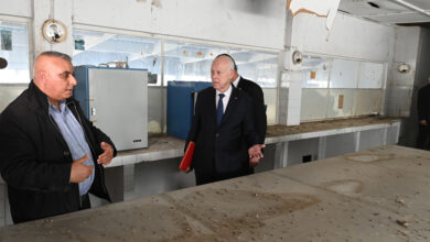Kais Saied Visite Société Louhoum