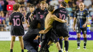 Lionel Messi Attacked