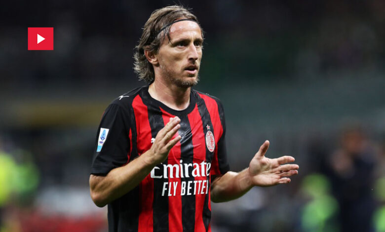 Luka Modric Milan