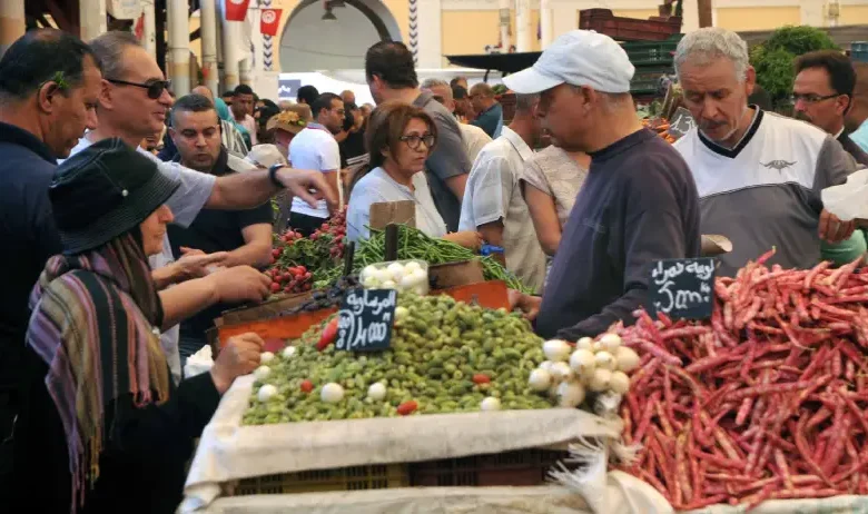 Marché Jandouba Tunisie
