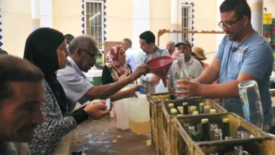 Marché Tunis vente Huile