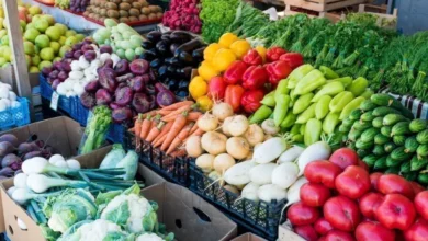 Marché aux fruits et légumes