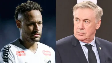 Neymar et Ancelotti