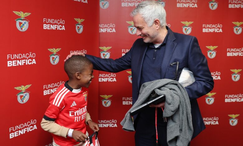 Rodrigo, 9 ans le petit héros rencontre avec José Mourinho