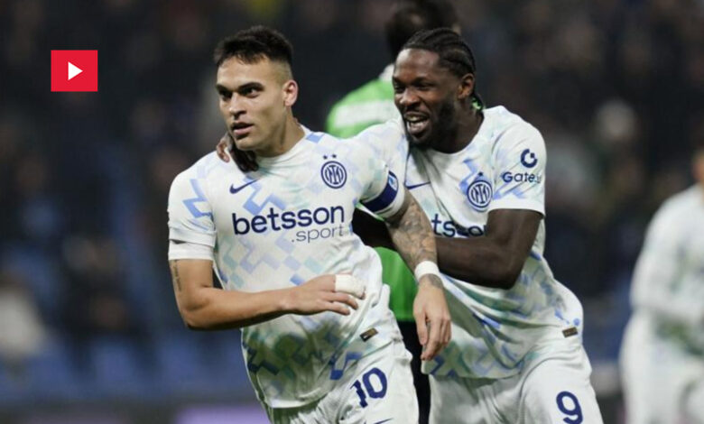 Sassuolo VS Inter Milan