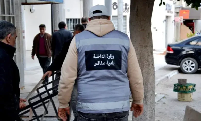 Sfax… Une campagne de terrain pour lutter contre le phénomène d’occupation des trottoirs