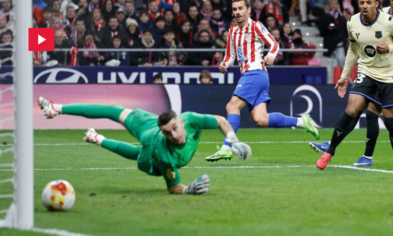 atletico madrid VS Barcelone