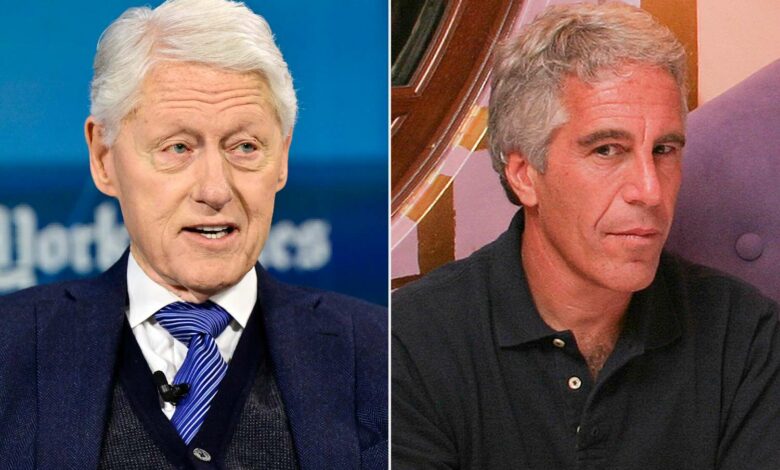 bill clinton jeffrey epstein