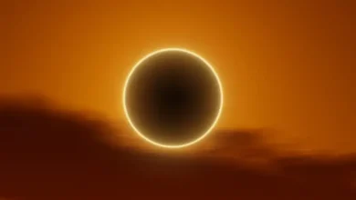 éclipse solaire annulaire