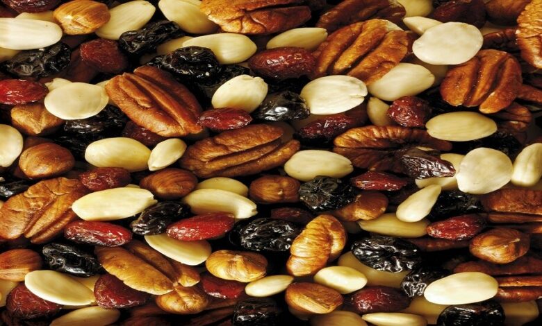 fruits secs pourris