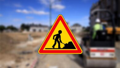 travaux route Régionale 31 Ariana Mnihla