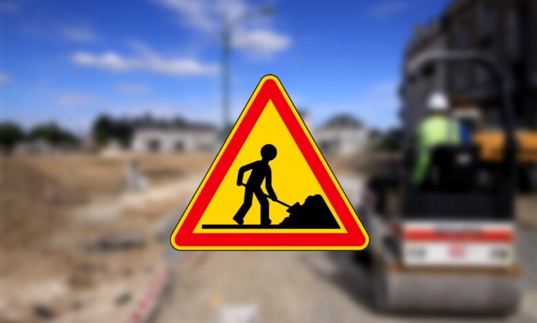 travaux route Régionale 31 Ariana Mnihla