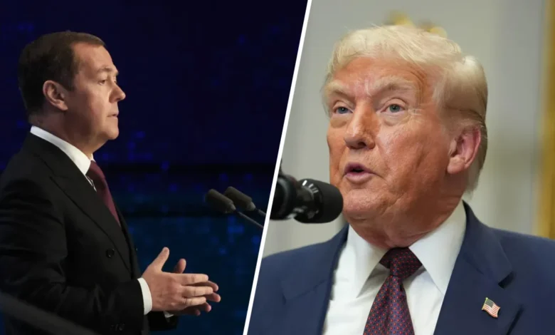 trump medvedev