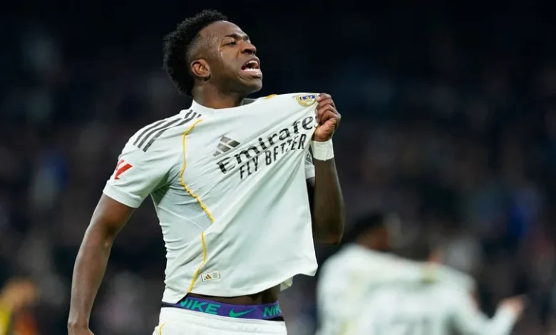vinicius jr Real Madrid VS Rayo