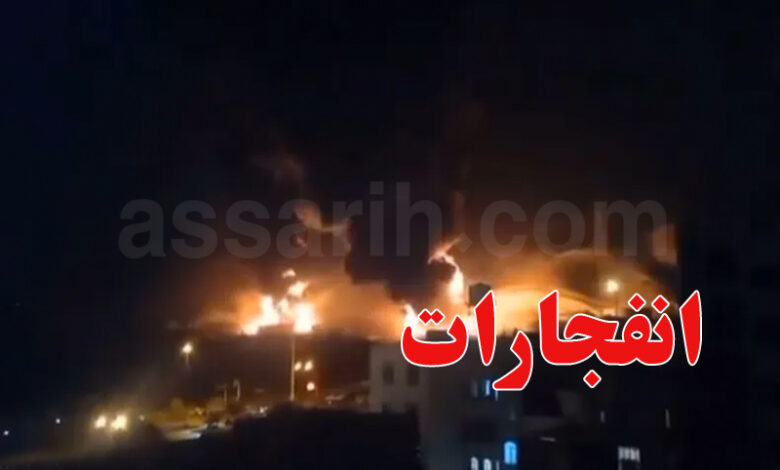 De fortes explosions secouent Téhéran