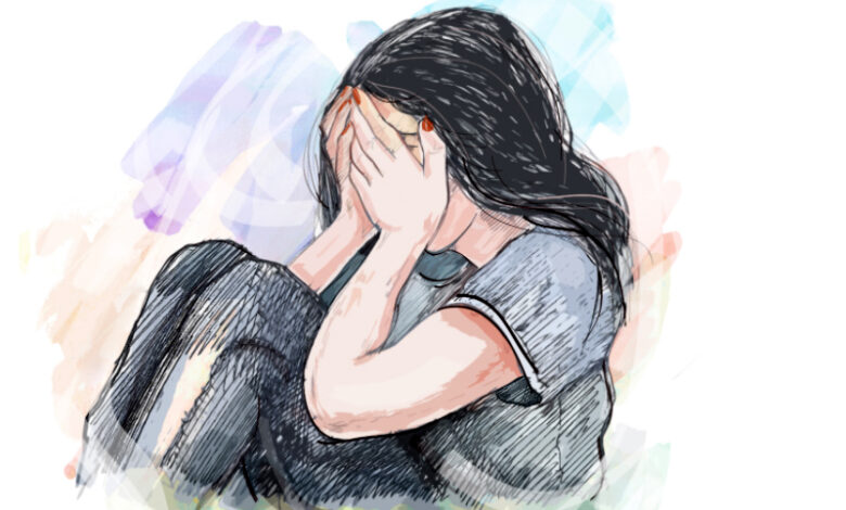 Fille triste