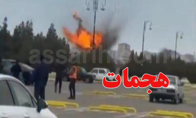 Iranian attacks in azerbaïdjan