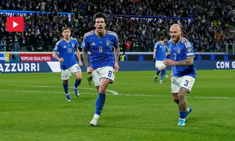 Italie VS Irlande Du Nord