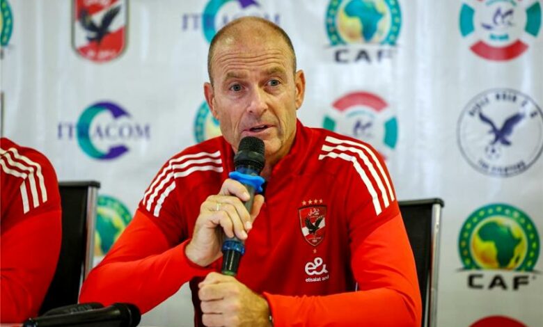 Jess Thorup entraineur al ahly egypte