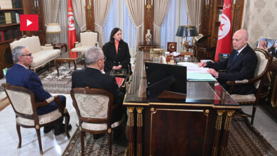Kais Saied Reunion Palais de Carthage