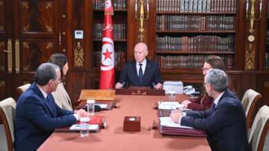 Kais Saied Reunion Palais de Carthage