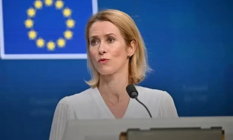 Kaya Kallas, chef de la politique étrangère de l'UE