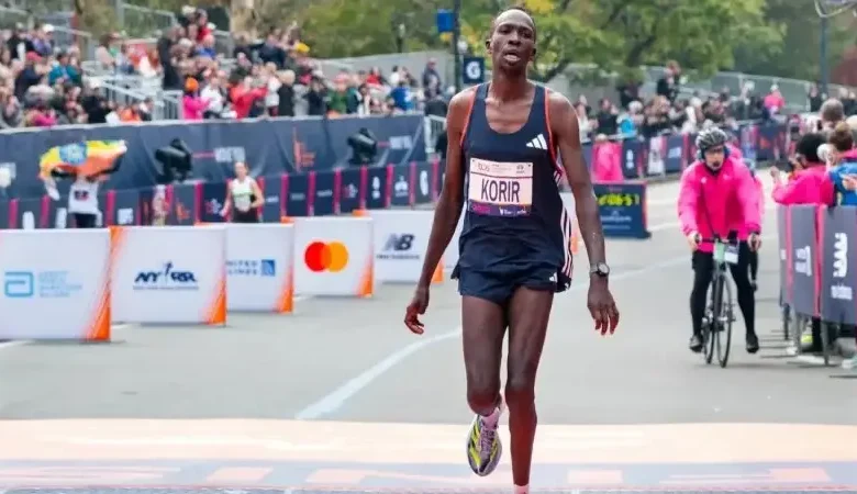 Le coureur kényan Albert Korir
