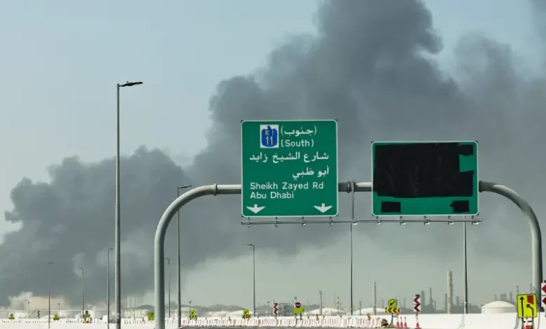 Missil iranien A Abudhabi Emirates