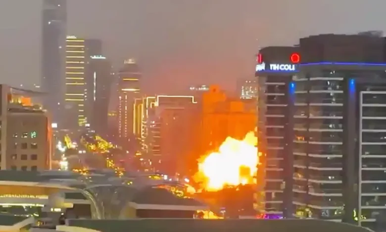 Missiles iraniens A Dubai