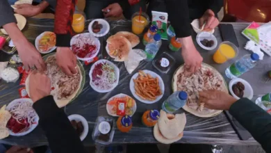 Petit-déjeuner de groupe