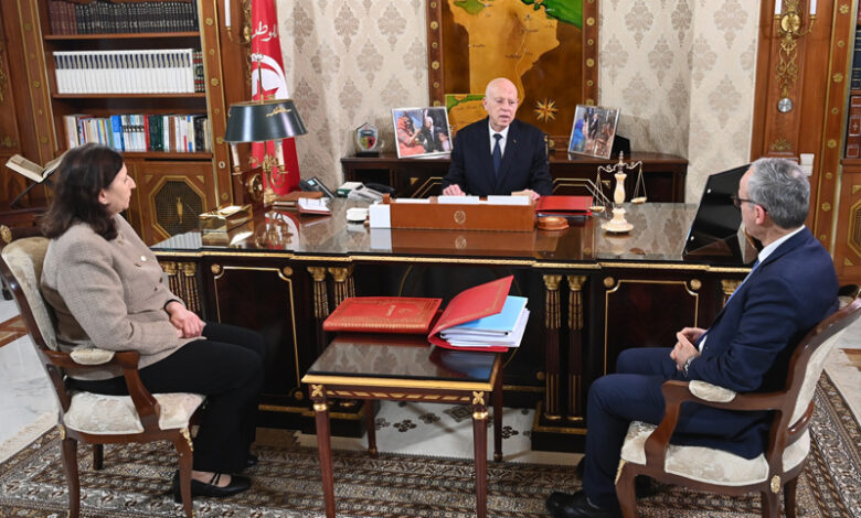 Président Kais Saied Réunion Palais de Carthage