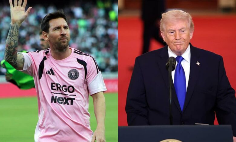 Trump accueille Messi à la Maison Blanche