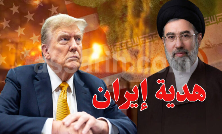 Trump et Mojtaba Khamenei