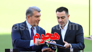 Xavi et Laporta