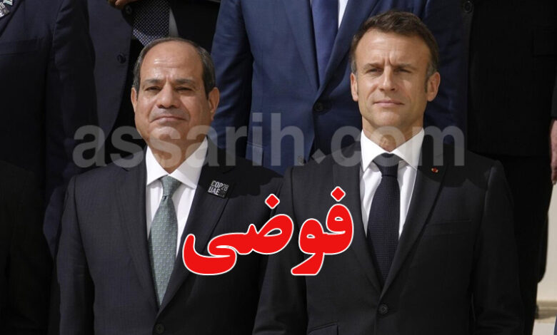 macron et sissi