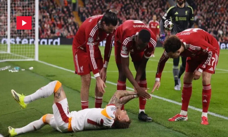 noa lang Injury Galatasarray vs Liverpool