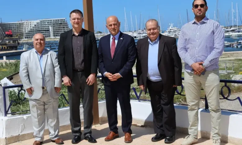 Bill Bazzi ambassadeur des etats unis en tunisie visite Bizerte