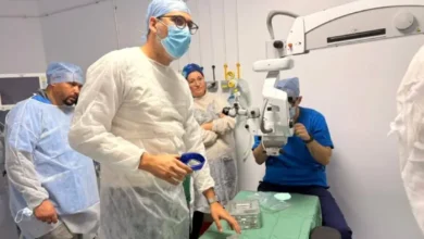 Chirurgie des yeux
