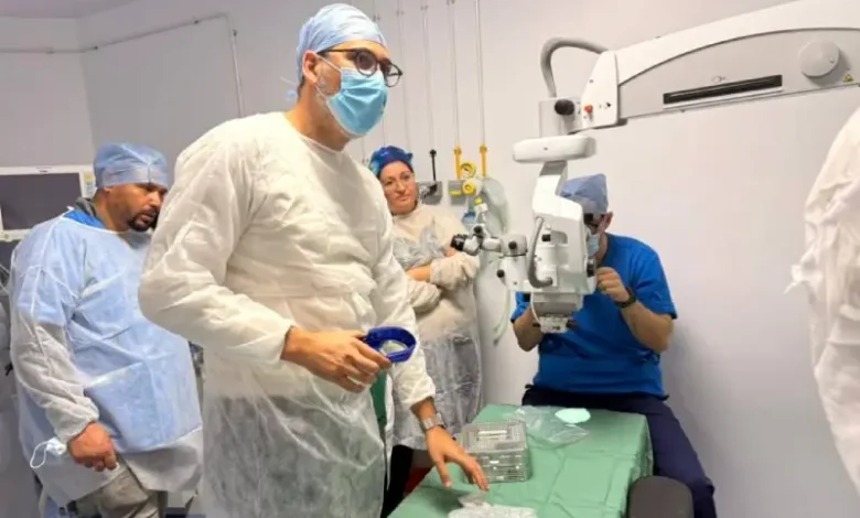 Chirurgie des yeux