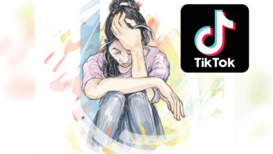 Femme Arrestation Tik tokeuse