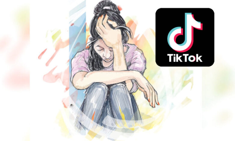 Femme Arrestation Tik tokeuse