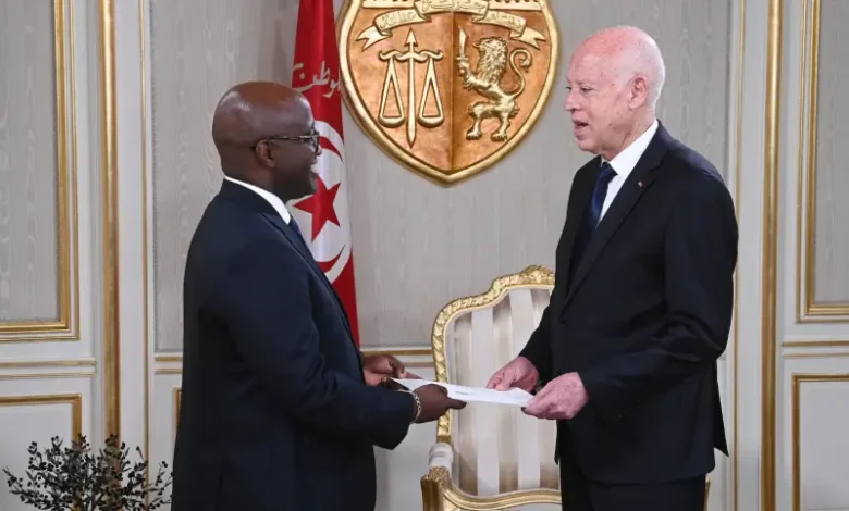 Kais Saied et Olivier J.P.Nduhungirehe