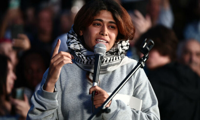 L'eurodéputée franco-palestinienne Rima Hassan en garde à vue